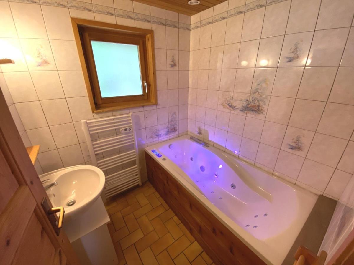 Le Fishing Lodge Chalet En Bois Avec Bain Nordique La Bresse Eksteriør billede