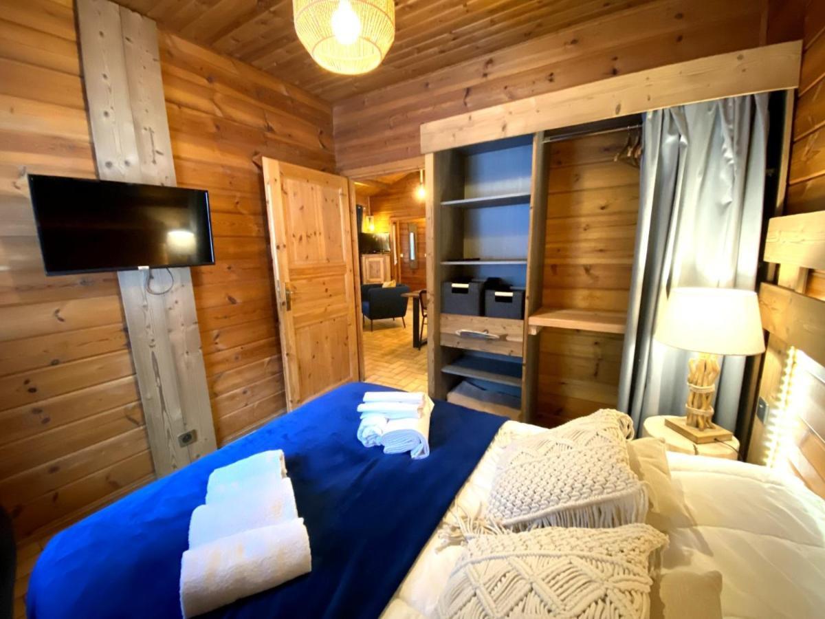 Le Fishing Lodge Chalet En Bois Avec Bain Nordique La Bresse Eksteriør billede